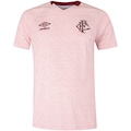 Camisa do Fluminense 25/26 Torcedor Outubro Rosa Umbro Masculina ROSA/VINHO