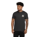 Camiseta HD Floral Wave H0201 Masculina CINZA ESCURO