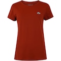 Camiseta Lacoste Jersey Core Essentials Feminina MARROM