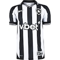 Camisa do Botafogo I 25/26 Torcedor Reebok Masculina BRANCO/PRETO