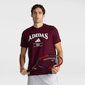 Camiseta adidas Gráfica Heritage Masculina MARINHO/VERDE/BRANCO