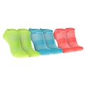 Kit de Meias Para Corrida Olympikus Tripack Neon 3 Pares NAO SE APLICA