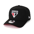 Boné do São Paulo New Era 9Forty Adulto PRETO