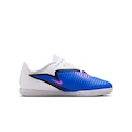 Chuteira Futsal Infantil Nike Phantom 6 Club AZUL/BRANCO