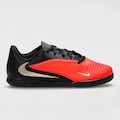 Opção de cor VERMELHO/PRETO de Chuteira Futsal Infantil Nike Phantom 6 Club