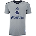 Camisa do Cruzeiro 25/26 Especial Goleiro adidas Masculina PRATA