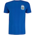 Camiseta da Seleção da Argentina AFA Embossed Masculina AZUL