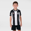 Camisa do Ceará I Vozão Torcedor Infantil PRETO/BRANCO