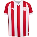 Camisa do Náutico I 25/26 Torcedor Diadora Juvenil VERMELHO/BRANCO