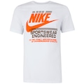 Camiseta Nike Sportswear 6MO Futura Masculina BRANCO