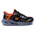 Tênis Infantil Skechers Meteor Lights Brisk PRETO