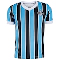 Camiseta do Grêmio Tricolor Betel Masculina AZUL/PRETO