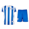 Kit de Uniforme do Avaí I 25/26 Infantil Volt Camiseta + Calção AZUL