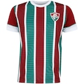 Camiseta do Fluminense Braziline Chiado Masculina VINHO/BRANCO