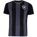 Camiseta do Botafogo Intenso Braziline Masculina PRETO/CINZA