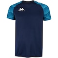 Camisa Kappa Raglany - Masculina AZUL ESC/AZUL CLA