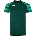 Opção de cor VERDE ESCURO de Camisa Kappa Raglany - Masculina
