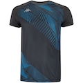 Camiseta Kappa Zurich Masculina CINZA ESCURO