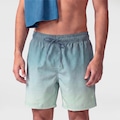 Bermuda Swim Estampado Curto Oxer Masculino VERDE CLA/VERDE ESC