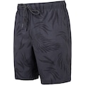 Bermuda Swim Estampado Longo Oxer Masculina CINZA