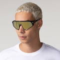 Óculos de Sol Oakley Latch Panel Matte Black OURO/CINZA