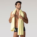 Toalha de Natação Oxer Lisa GG AMARELO CLARO