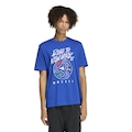 Camiseta Copa FIFA WC Road to NY NJ adidas Masculina AZUL