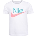 Camiseta Nike Wild Flower Juvenil BRANCO