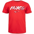 Camiseta Nike Dri-FIT Multi Juvenil VERMELHO