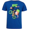 Camiseta Nike Boys Youth Basic Juvenil AZUL