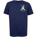 Camiseta Nike Jordan Triangle Logo Juvenil AZUL ESCURO