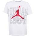 Camiseta Nike Jordan Throwback Juvenil BRANCO/CINZA CLARO