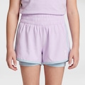 Shorts Duplo Interno Oxer Feminino LILAS