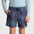 Bermuda Swim Estampado Oxer Masculina AZUL ESCURO