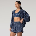 Short Oxer Ever Print Animal Color Feminino AZUL ESCURO