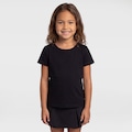 Camiseta Sem Costura Leve Oxer Feminina PRETO
