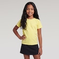 Camiseta Sem Costura Leve Oxer Feminina AMARELO CLARO