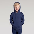 Blusão Moletom Oxer Bex Cap Infantil AZUL ESCURO