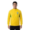 Jaqueta Seleção do Brasil Polytricot CBF 26/27 Masculina VERDE/AMARELO
