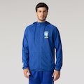 Blusão com Capuz Interlock Seleção do Brasil CBF 26/27 Masculino AZUL ESCURO