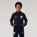 Jaqueta Polytricot do São Paulo LIC Infantil PRETO