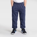 Calça Moletom Oxer Jogger Bolsos Laterais Infantil AZUL ESCURO
