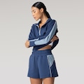 Shorts Moletom Oxer Premium Vivos - Feminino AZUL ESCURO