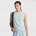 Camiseta Regata Oxer Detalhe Franzido Feminino BPC