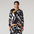 Jaqueta Farm Politricot Tucano Rainbow Feminina PRETO/BRANCO