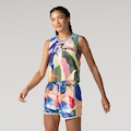 REGATA FARM LIC CROPPED VOO TROPICAL AZUL/VERDE