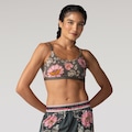 Top Farm Lic Aurora Floral Feminino VERDE/ROSA