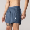 Bermuda Asics Katagami 7 2 em 1 - Masculina AZUL