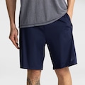 Opção de cor AZUL ESCURO de Bermuda Asics Urban Recortes Masculina