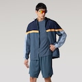 Bermuda ASICS Malha Recorte Lateral Masculina AZUL